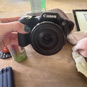 Canon Black Compact Camera